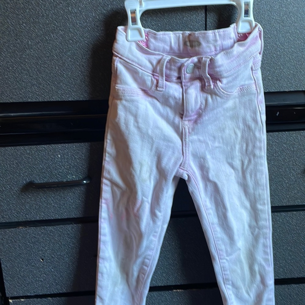 Light pink girls jeans size7 *PLEASE BUNDLE! 30% off & Lower shipping w/4+ items